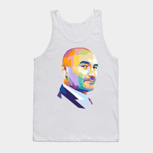 Phil Collins Popart Uncurve Tank Top